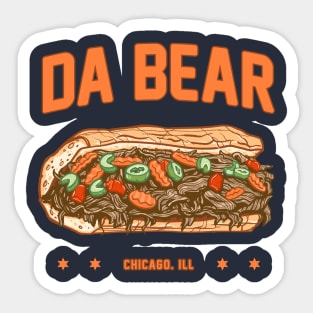 Da Bear Sticker